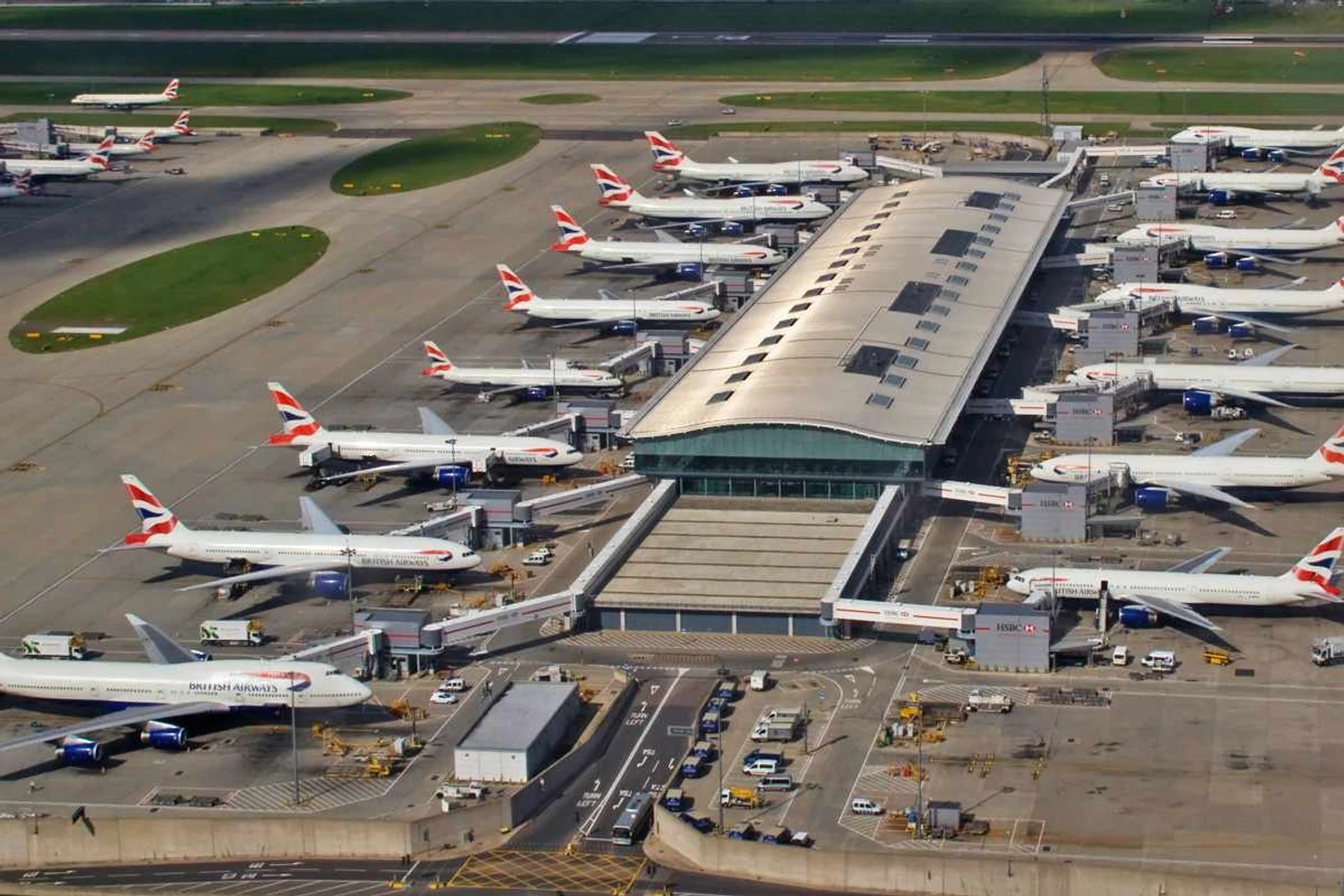 Heathrow, em Londres: aeroporto é o mais bem conectado do mundo (Tony Hisgett)