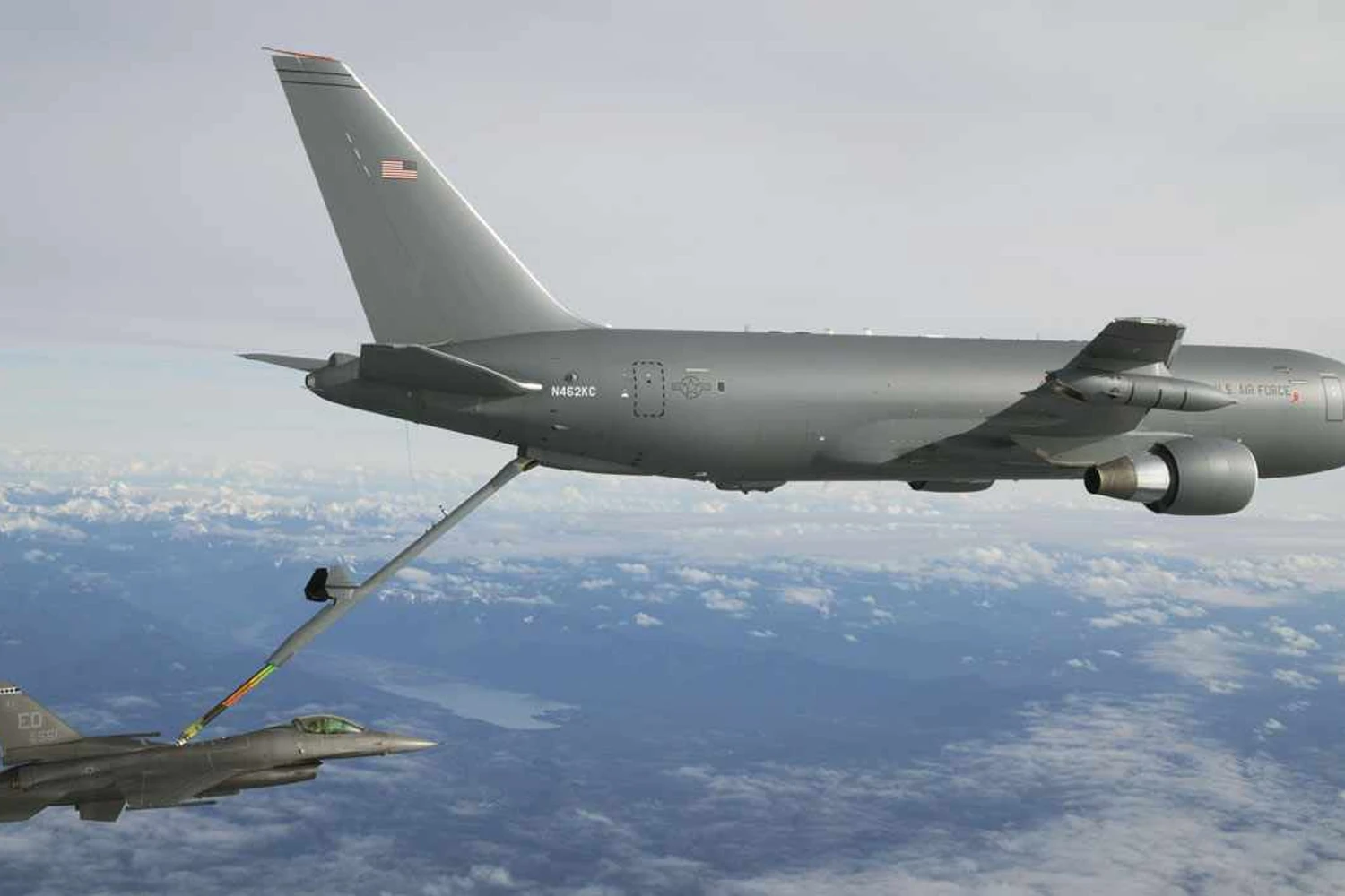 The 767 is still used for other purposes such as aerial refueling (USAF)