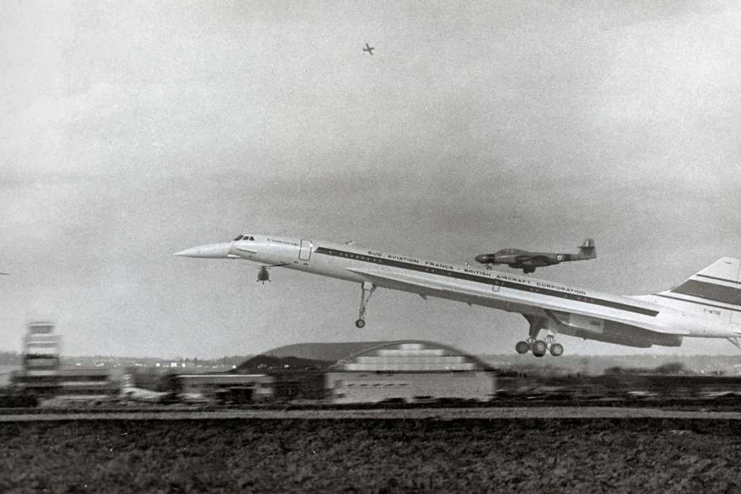 The first flight of Concorde in March, 2 of 1969