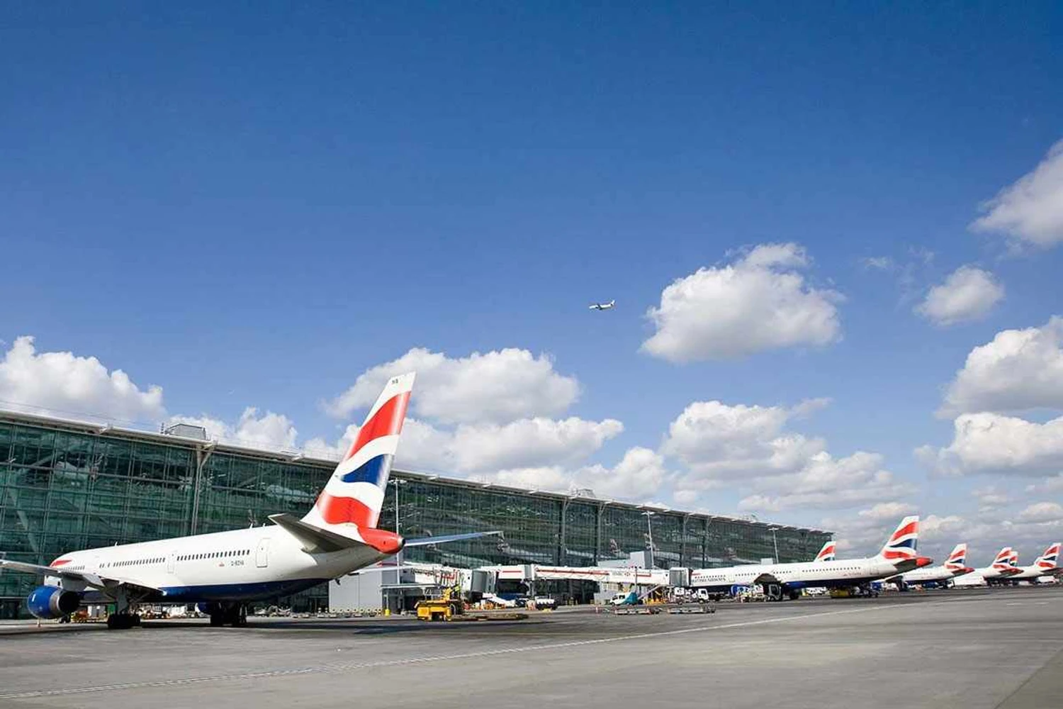 British Airways Terminal 5 at Heathrow: The airline holds almost half of the slots at the largest airport in Europe (Mace Group)