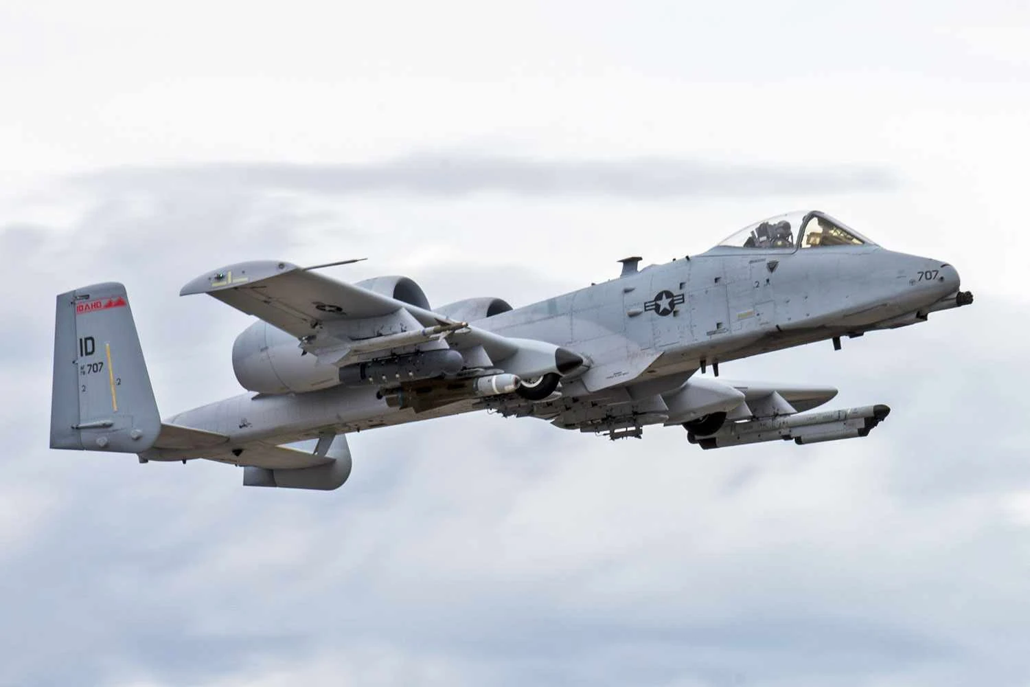 US Air Force A-10 shot down during rescue mission for F-15E crew in Iran