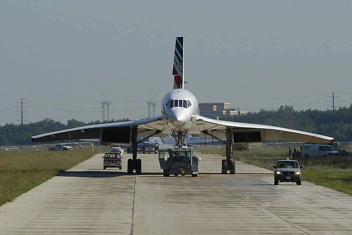 The Air France Concorde F-BVFA in the USA after being retired (Smithsonian Museum)