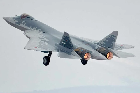 Su-57 stealth fighter plant catches fire in Russia’s Far East, reports say