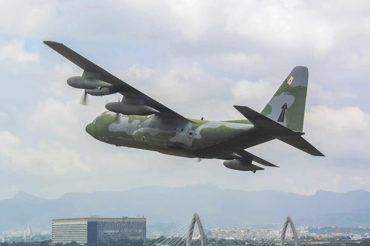 Brazilian Air Force Holds A Farewell Ceremony For The C 130 Hercules 