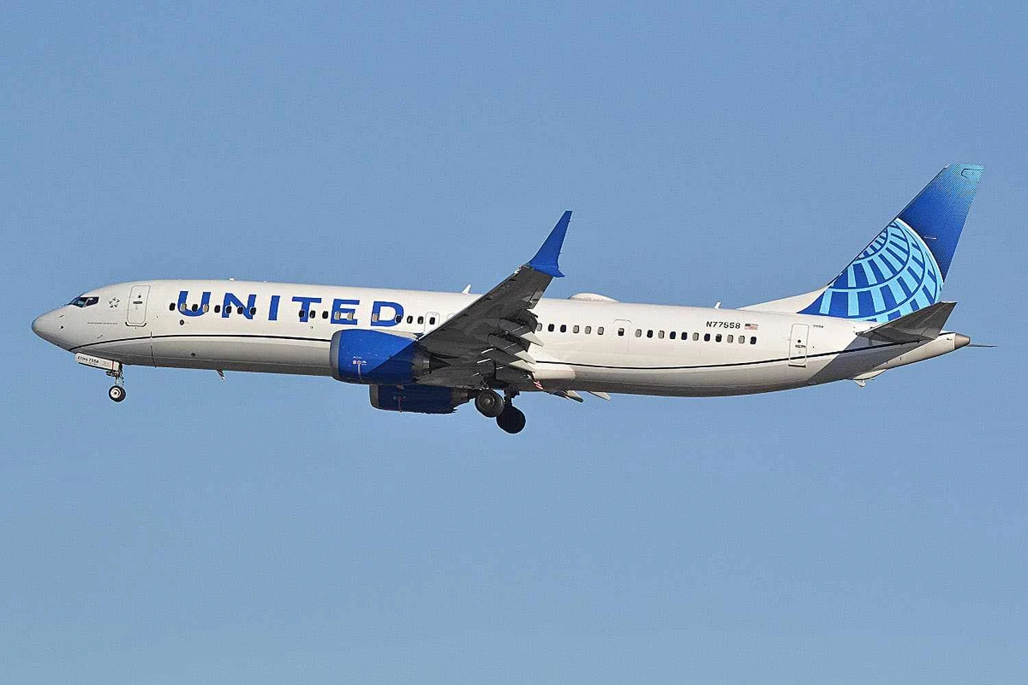 Boeing 737 MAX 9 da United Airlines (Greg Gayden)