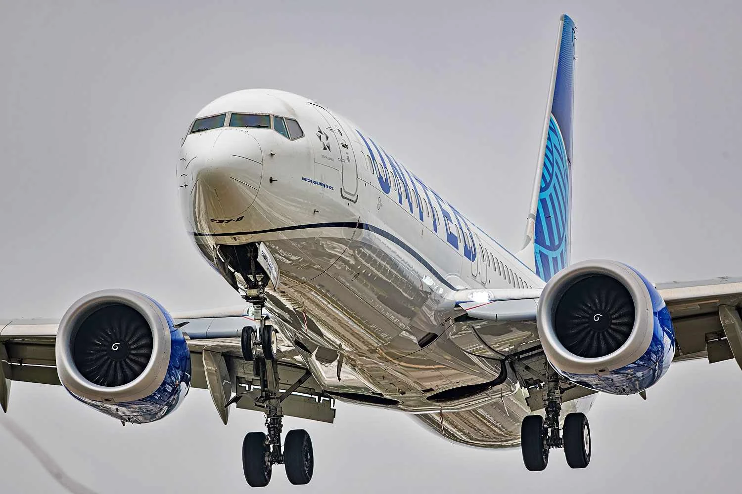 Boeing 737 MAX 8 United (Glenn Beltz)