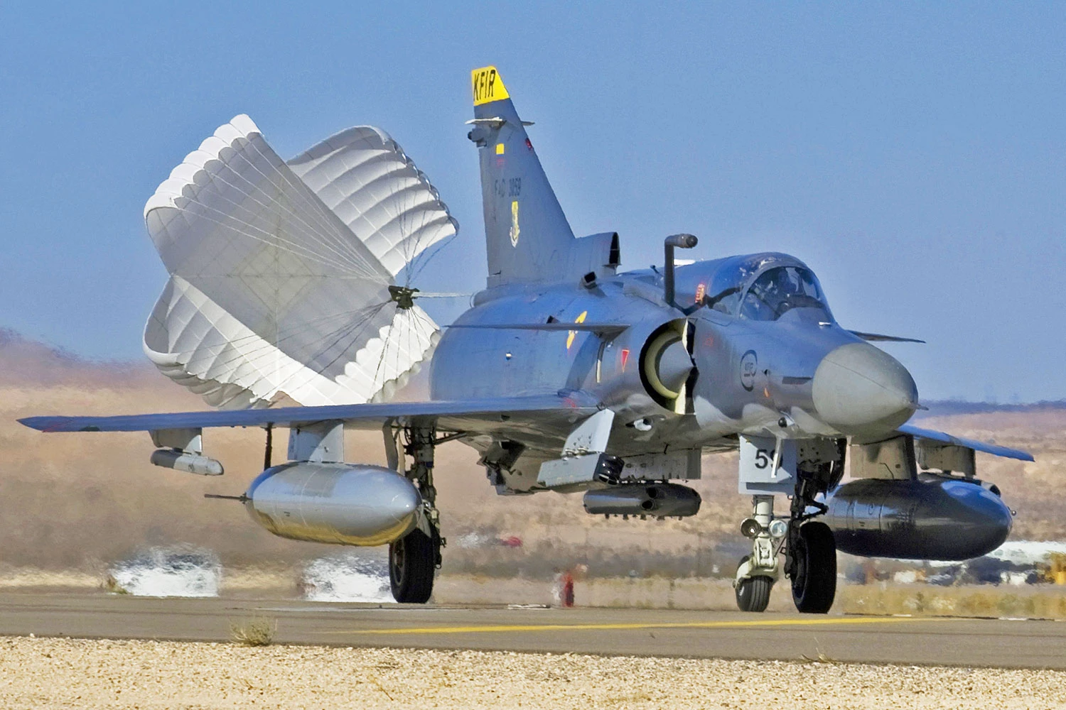 Colombian Air Force IAI Kfir (USAF)