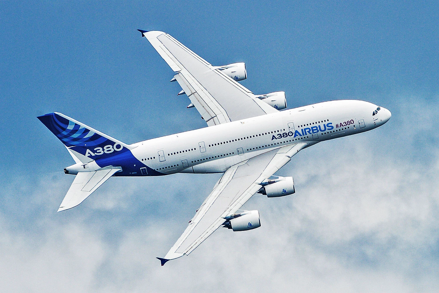 First flight of the A380, the largest passenger aircraft ever built, completes 20 years