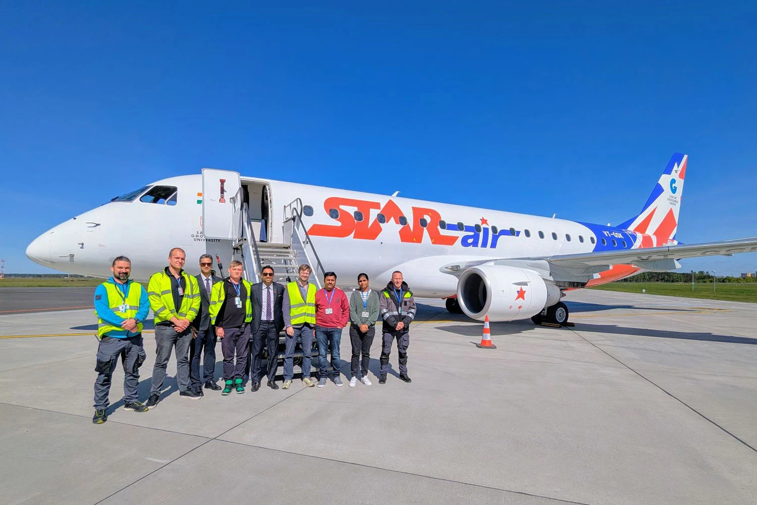 Star Air E175 registration VT-GSK (Star Air)