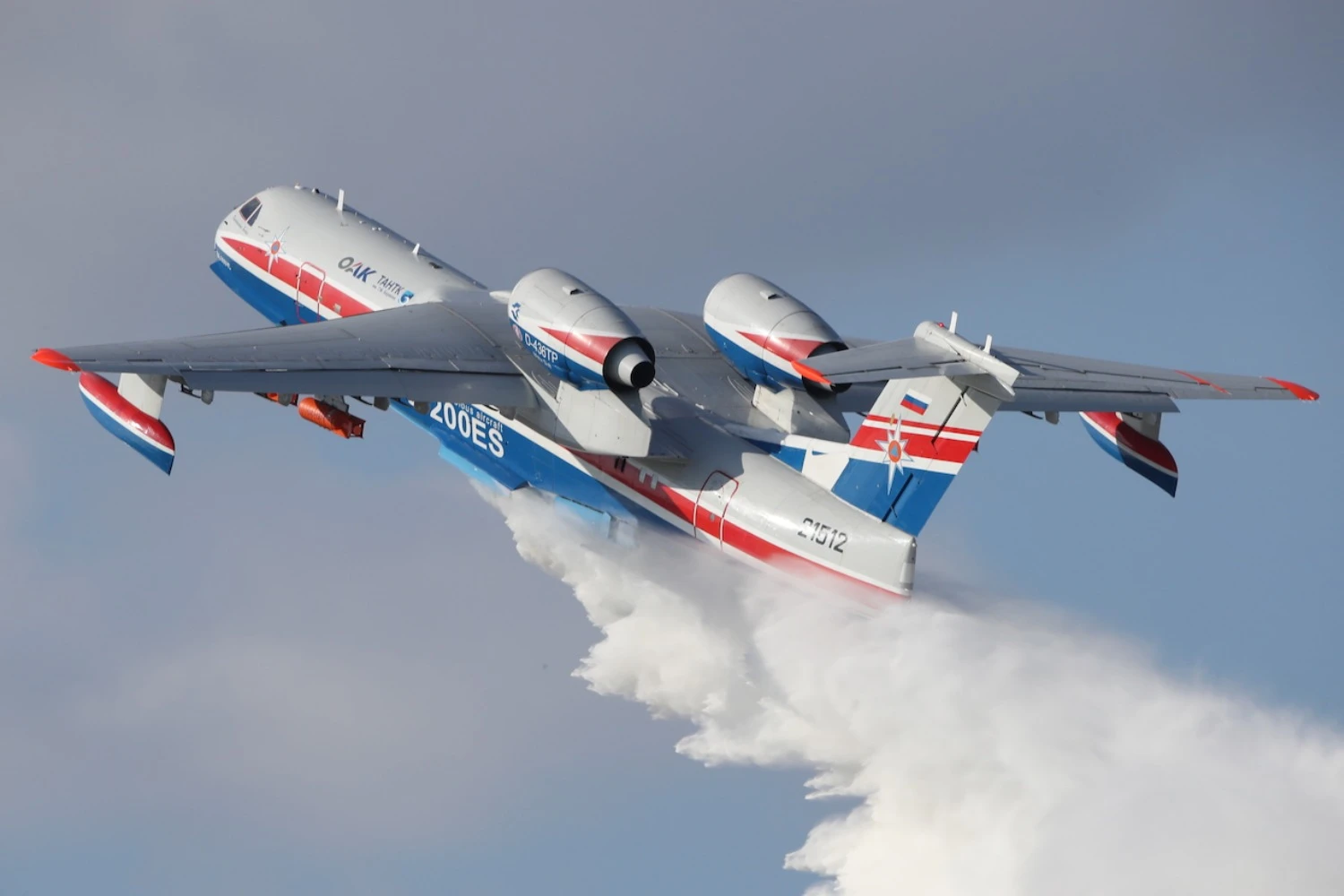 Russia Begins Adapting Be-200 Amphibious Aircraft to Use Indigenous PD-8 Engine