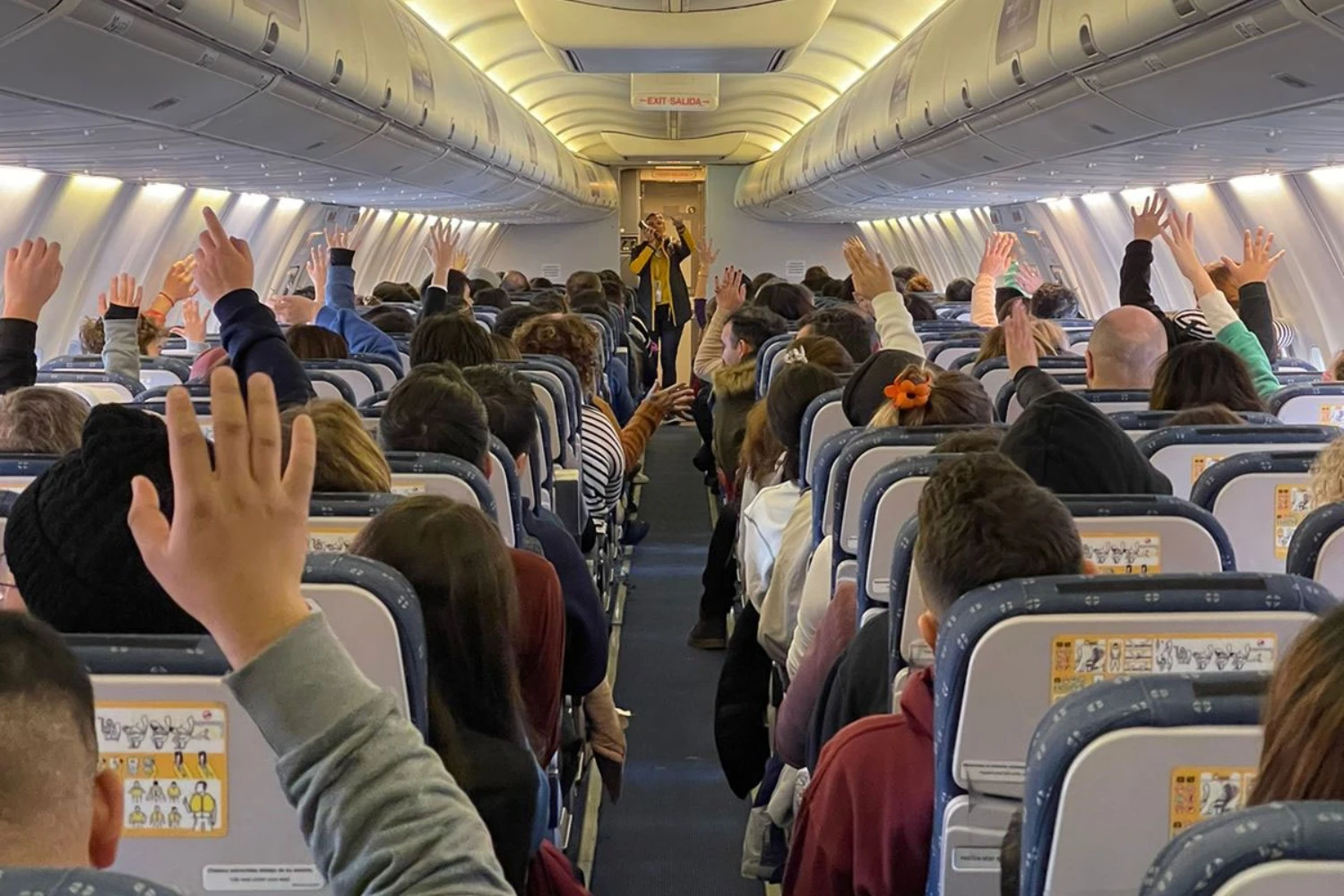 Flybondi main cabin (Flybondi)
