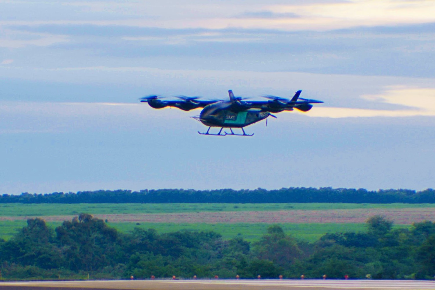Eve conducts the first flight of its eVTOL in Brazil