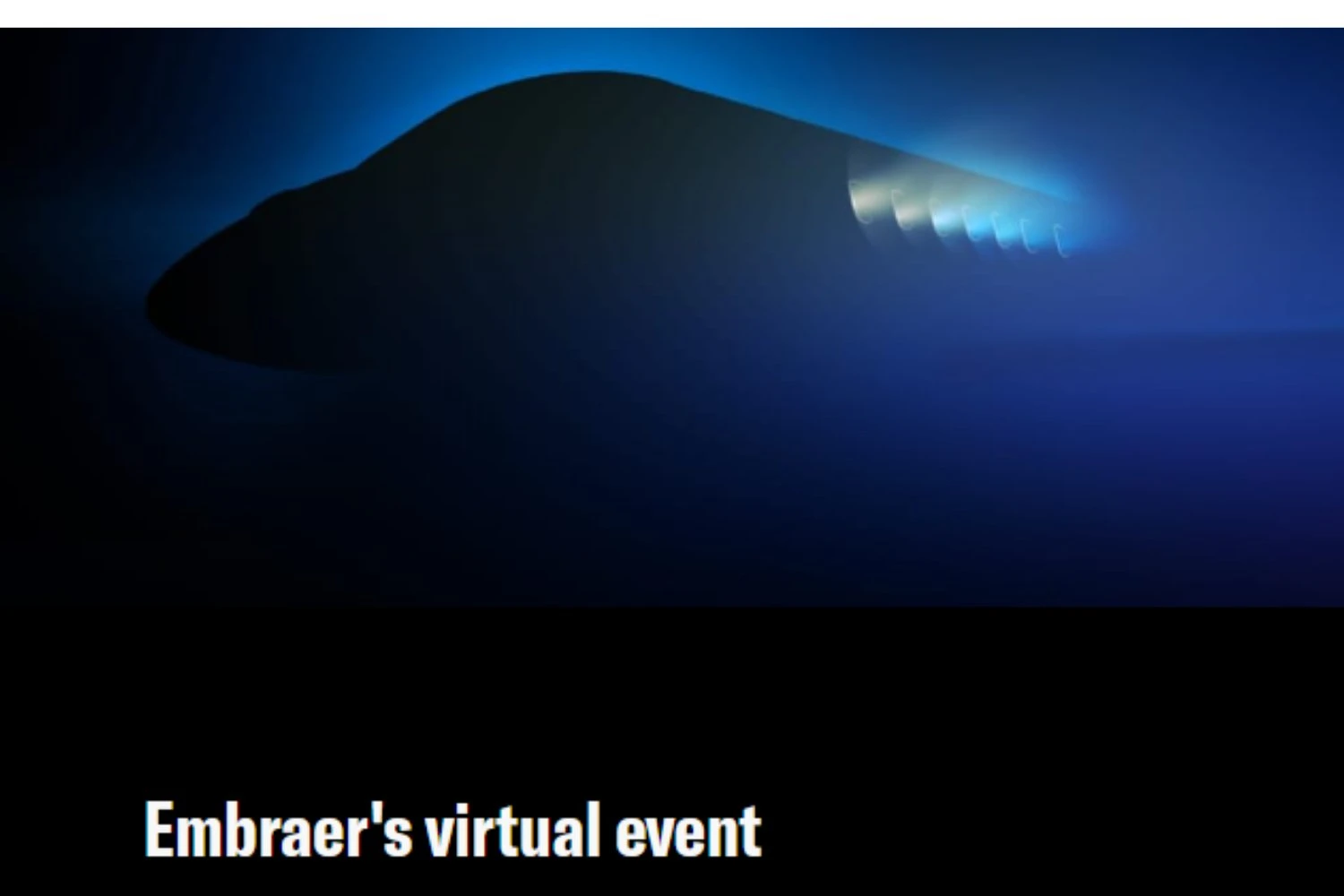 Embraer teases potential new business jet ahead of February 24 announcement