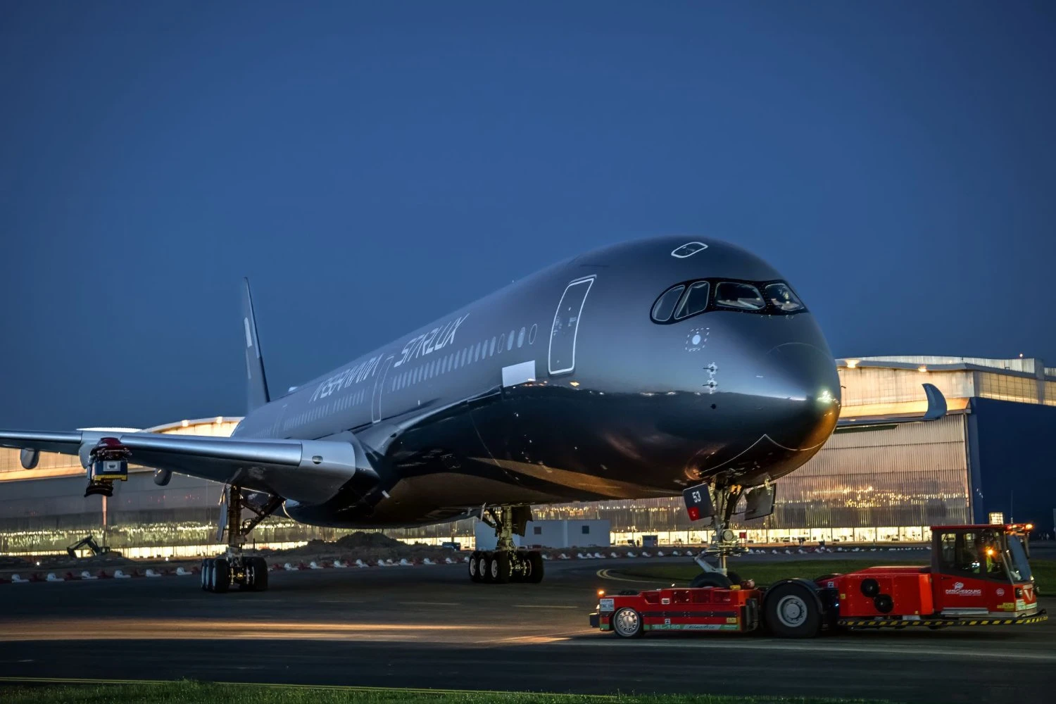 STARLUX unveils first A350-1000 with livery created by Japanese artist Hajime Sorayama