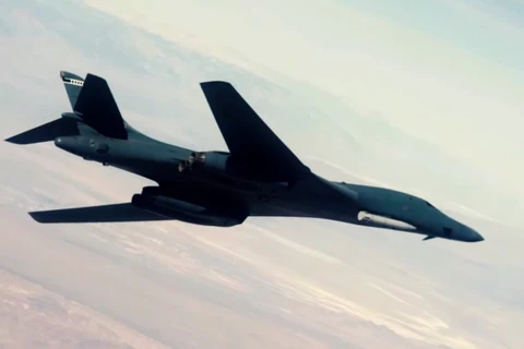 B-1B bomber briefly seen carrying ARRW hypersonic missile in Air Force video