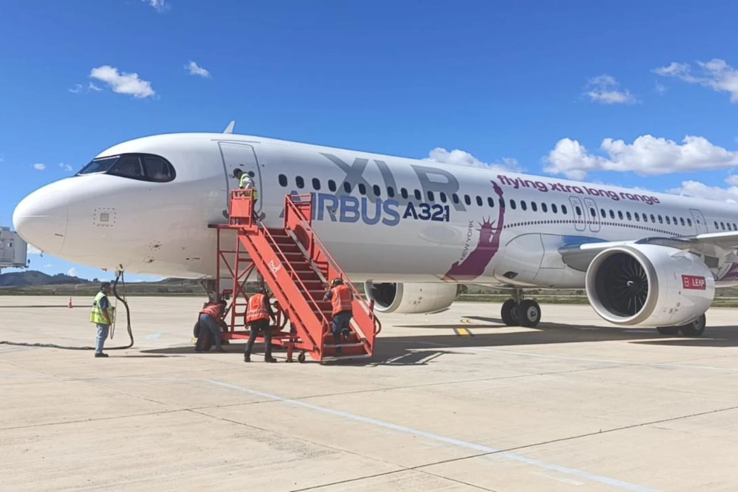 Airbus tests A321XLR at high-altitude airport in Bolivia