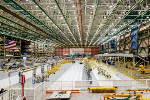 Boeing prepares Everett site for 737 MAX production with new assembly line