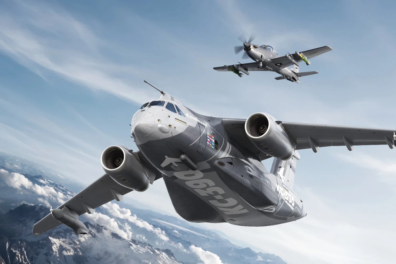 KC-390 and A-29 | EMBRAER