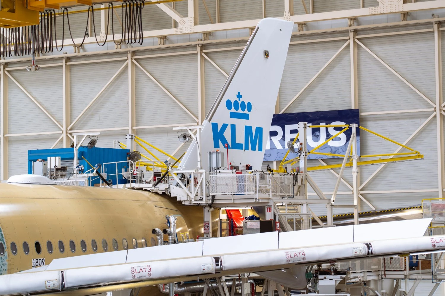 KLM expects first A350 delivery by late summer; aircraft enters final assembly