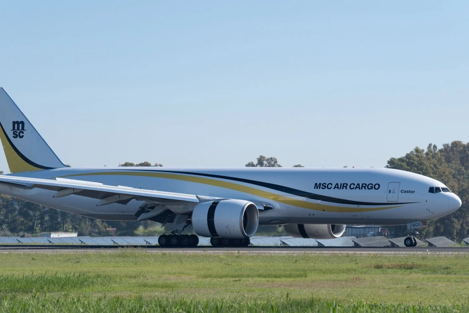 MSC Air Cargo Boeing 777F | AEROPORTO DI ROMA