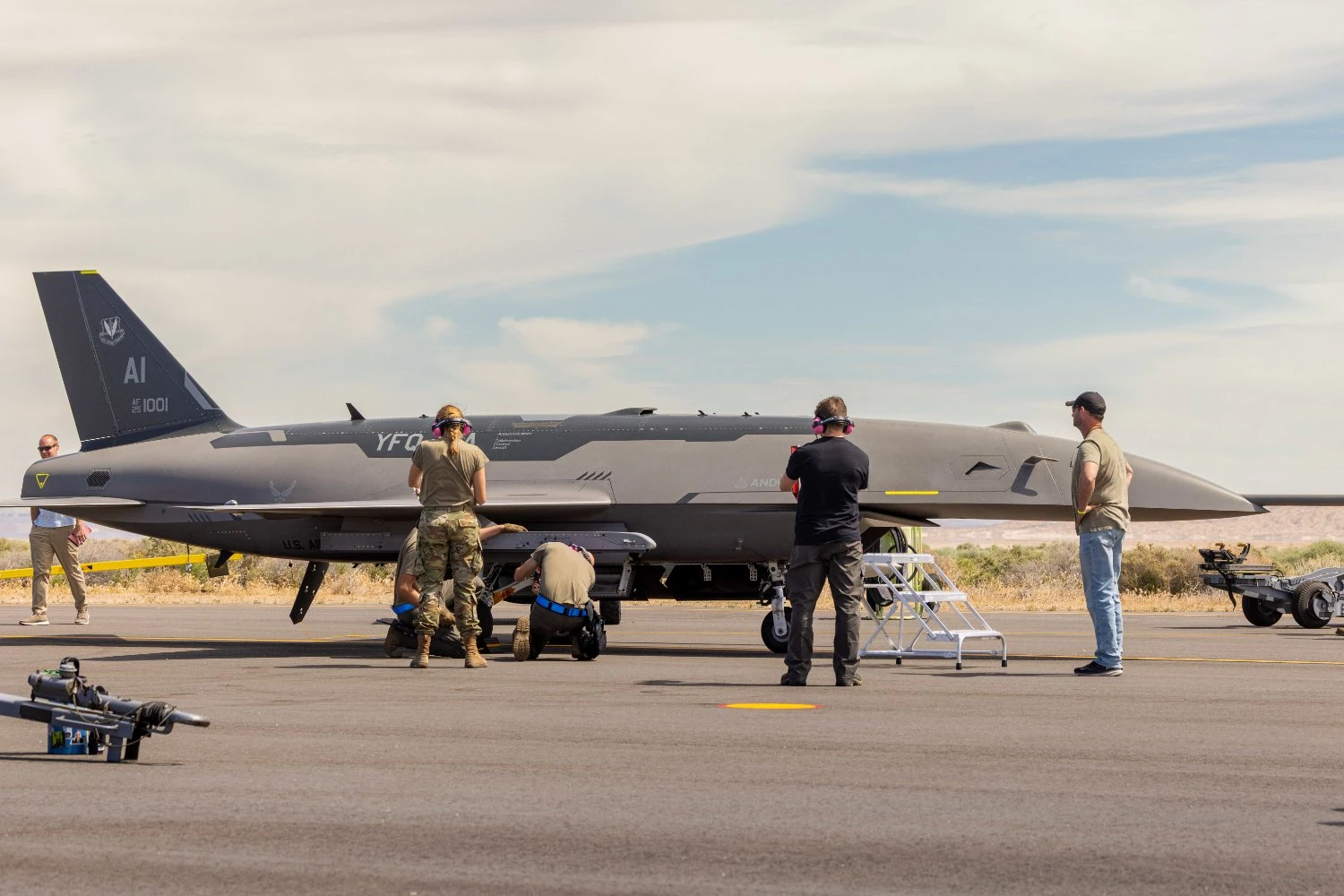 US Air Force lets operational crews fly CCA drones in early field exercise
