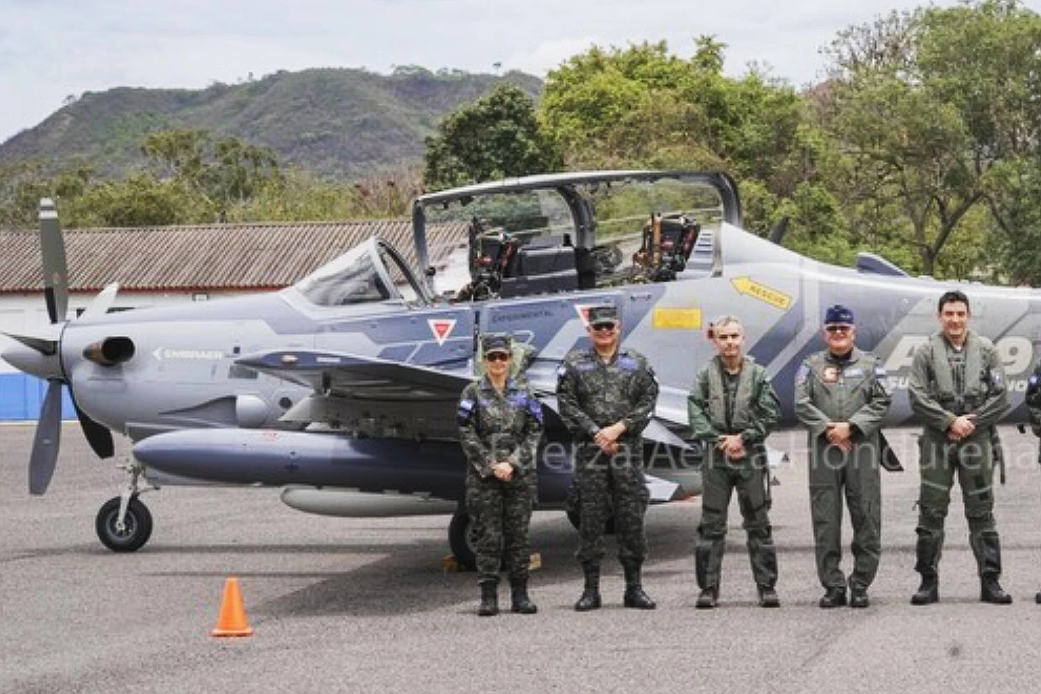 A-29 PT-ZTV during visit in Honduras | FAH
