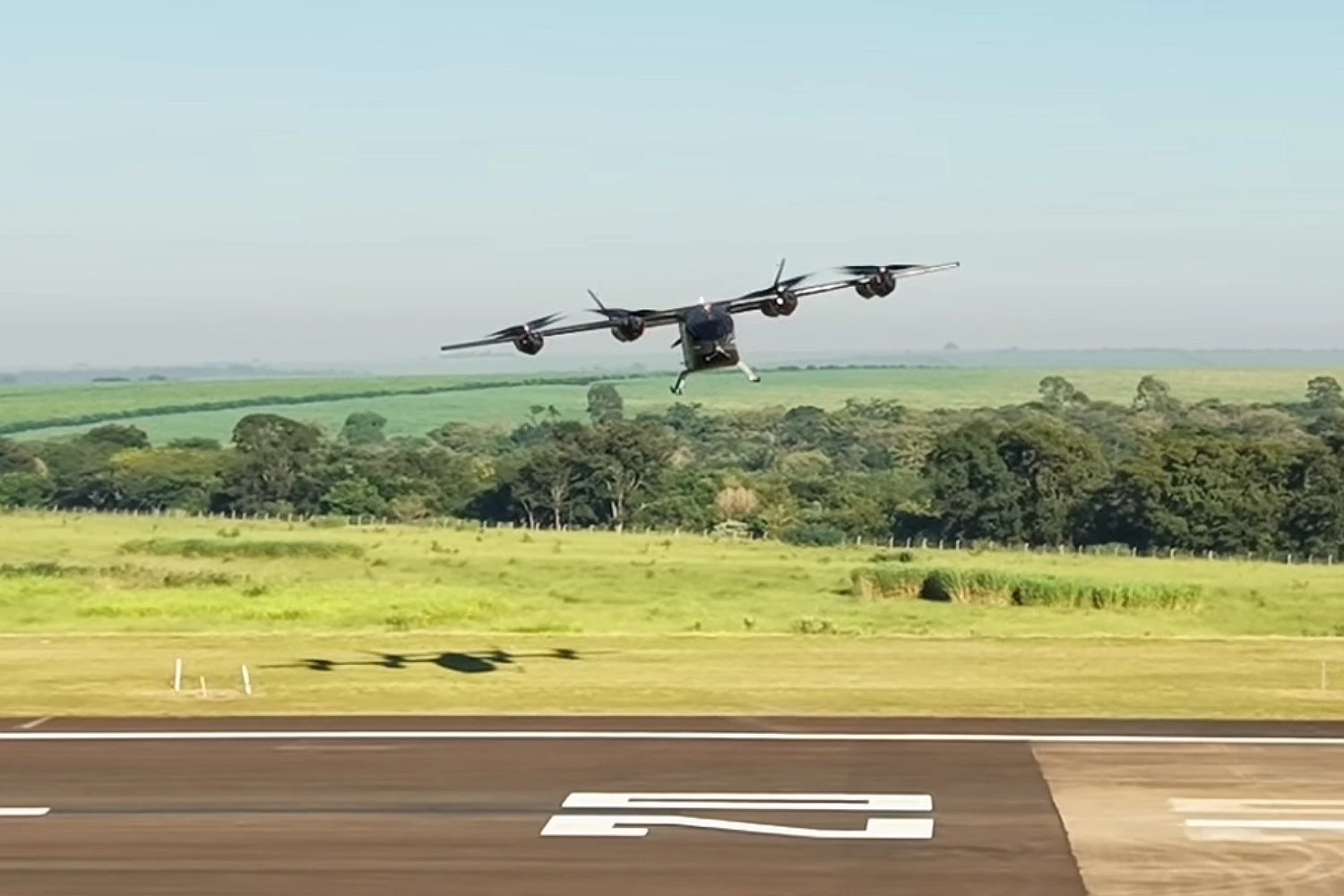 Eve eVTOL prototype during testing | EVE