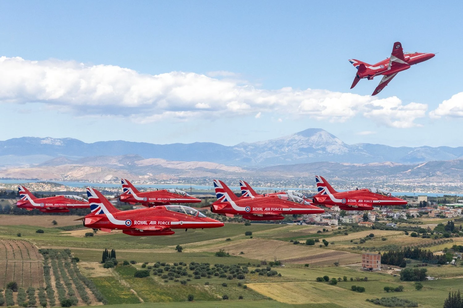 Red Arrows Hawk T1