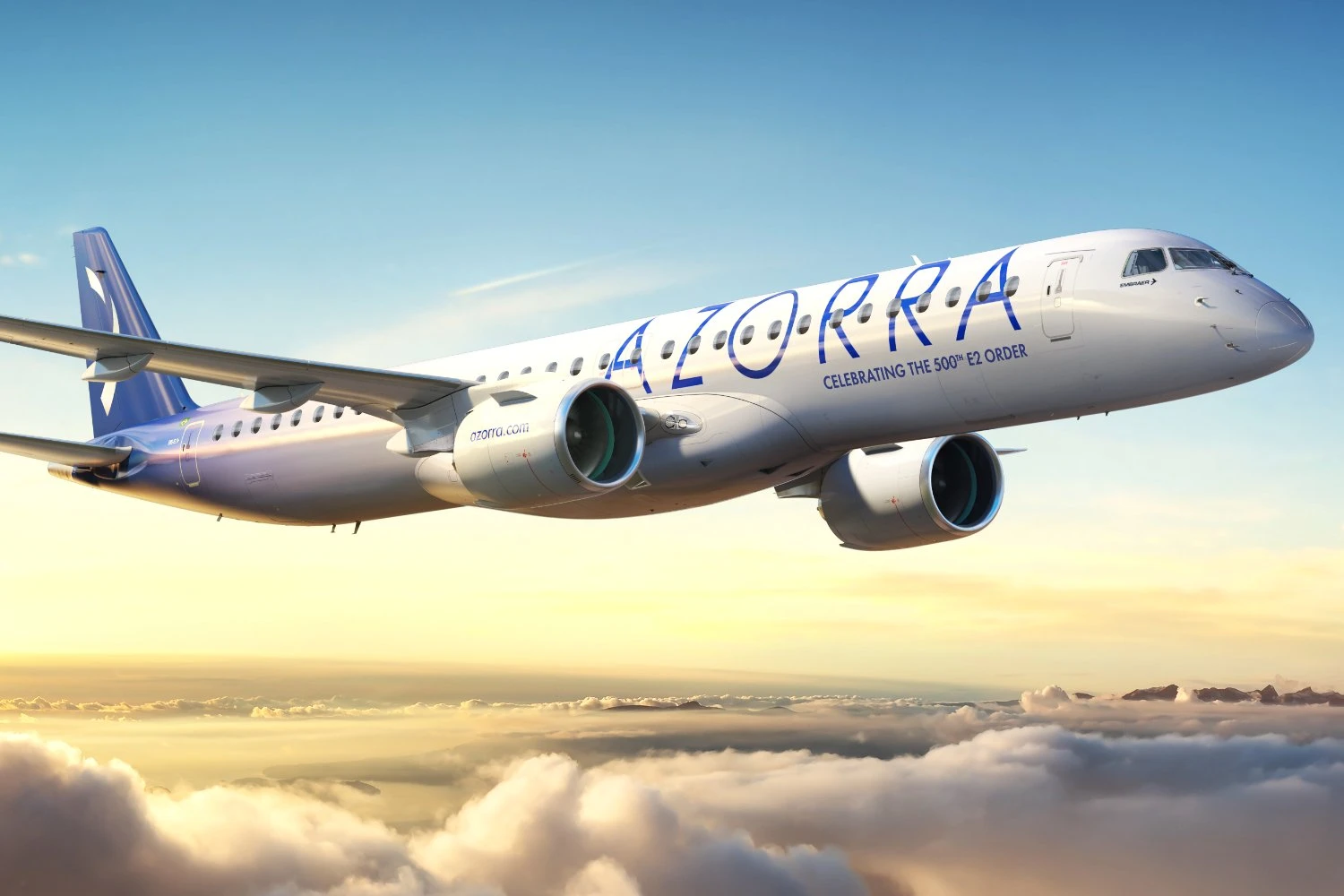 Azorra has now 54 E2 orders | EMBRAER
