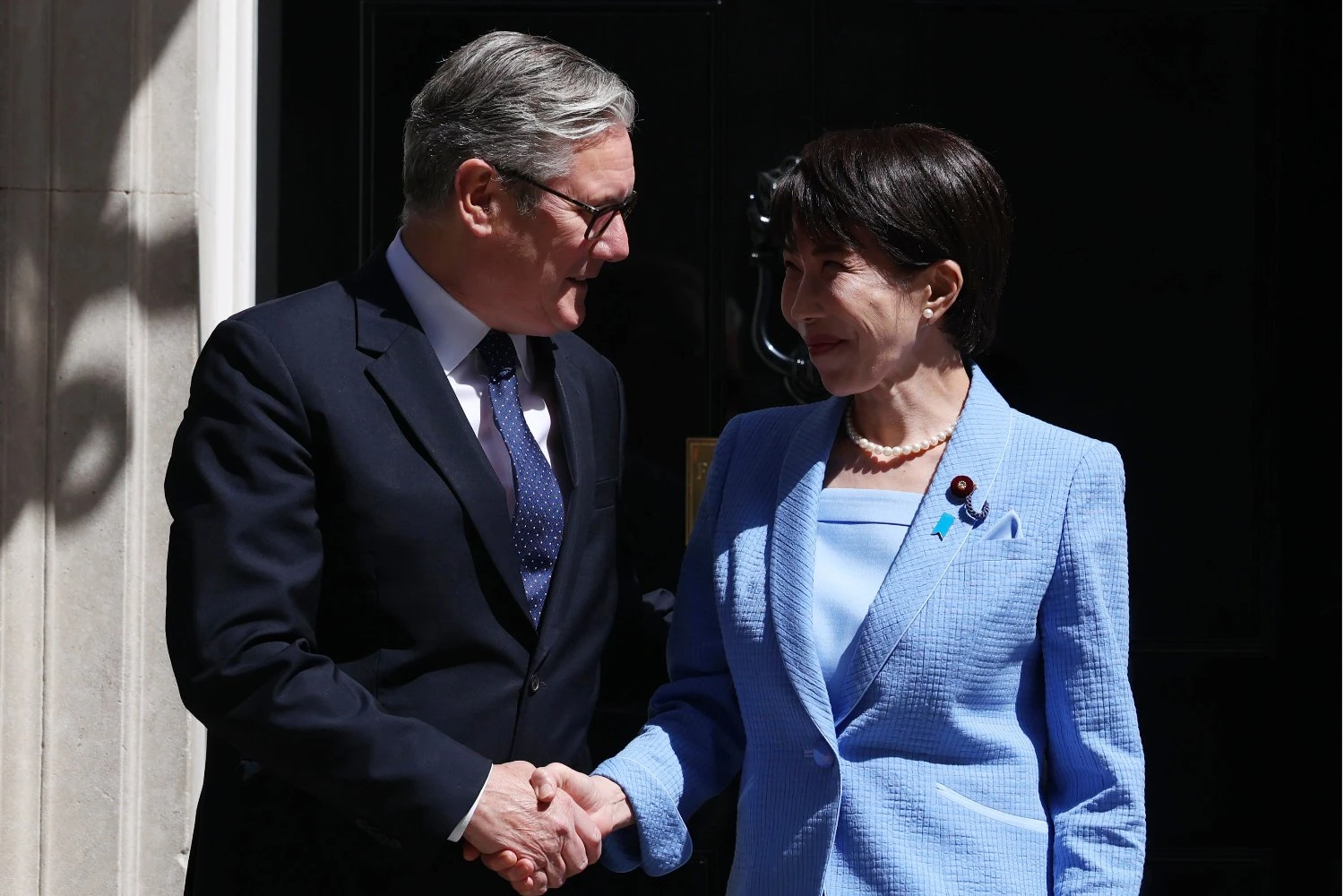 British Prime Minister Keir Starmer and Japanese Prime Minister Sanae Takaichi