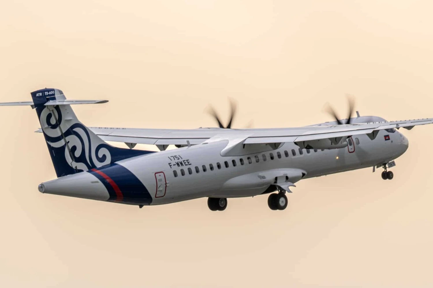 Cambodia Airways first ATR 72-600 | ATR