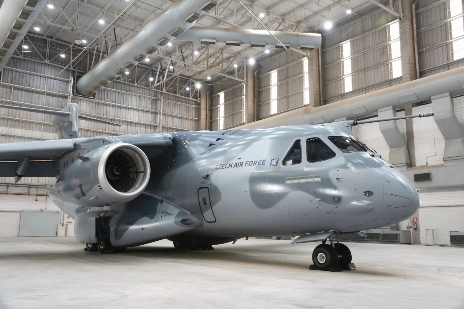 Czech Air Force first C-390 with final camouflage scheme