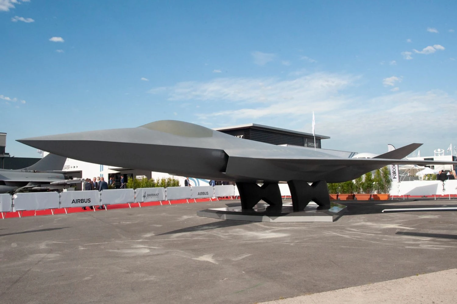 FCAS fighter mockup in Le Bourget 2019 | MINISTERIO DE DEFENSA