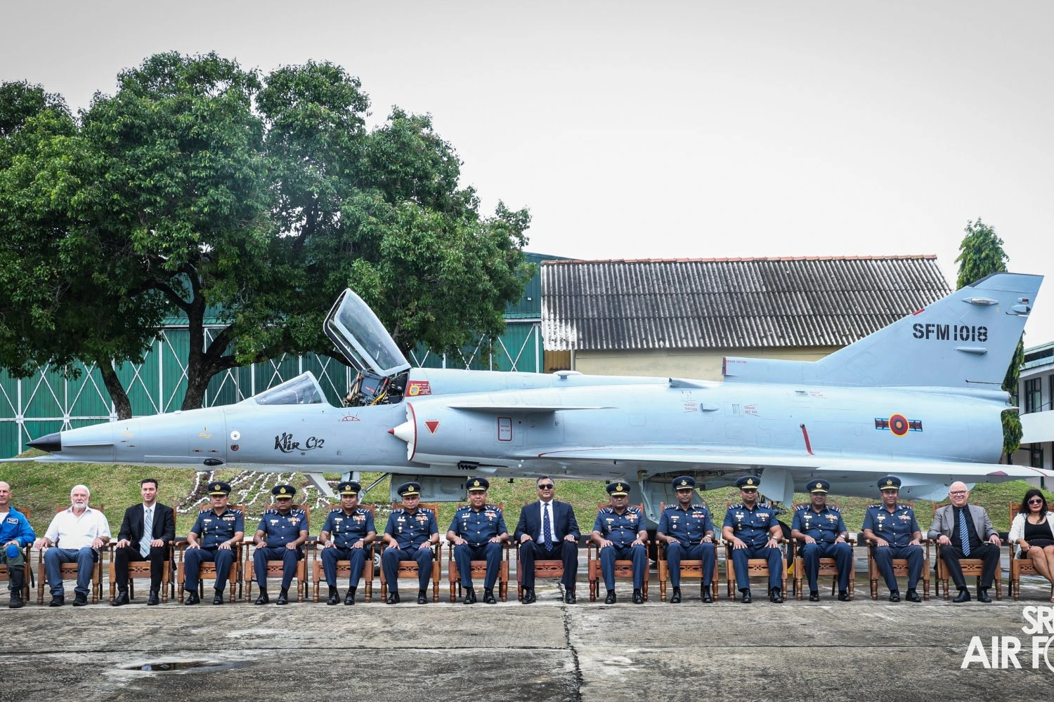 First upgraded IAI Kfir from Sri Lanka
