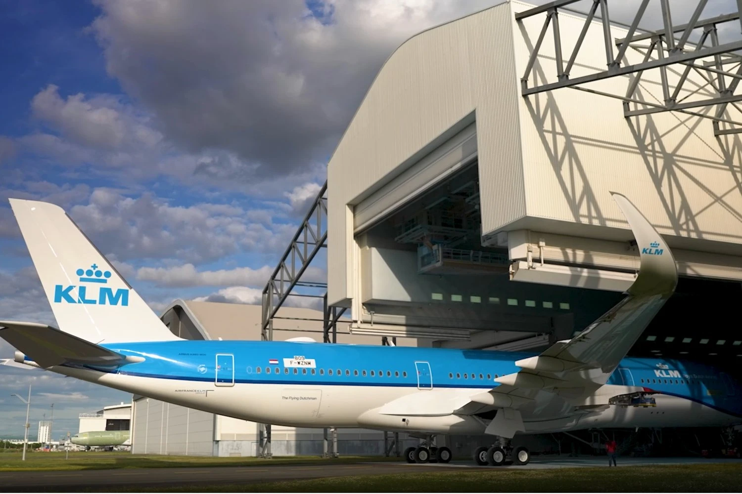 KLM first A350-900