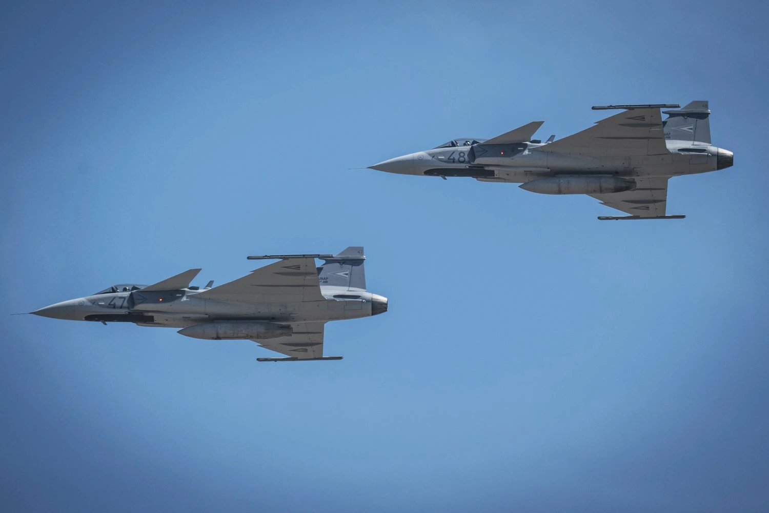 Two additional Gripen C fighter jets arrive in Hungary