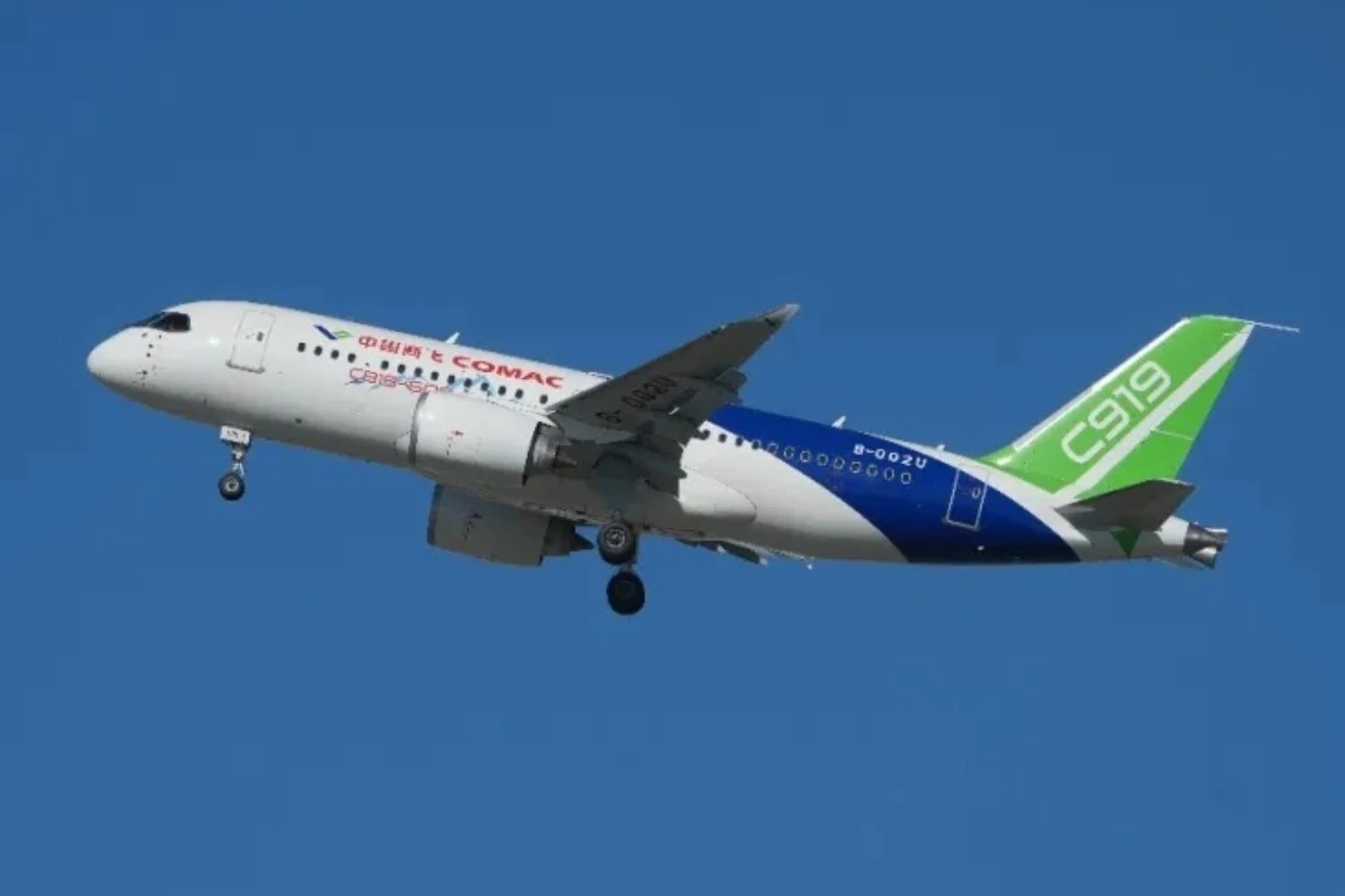 C919-600 maiden flight