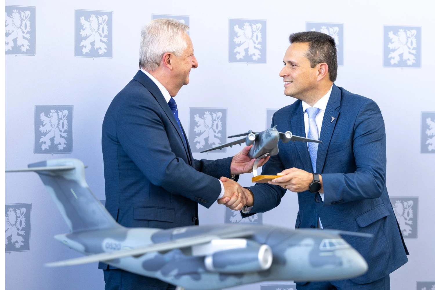 Czech C-390 Millennium delivery ceremony