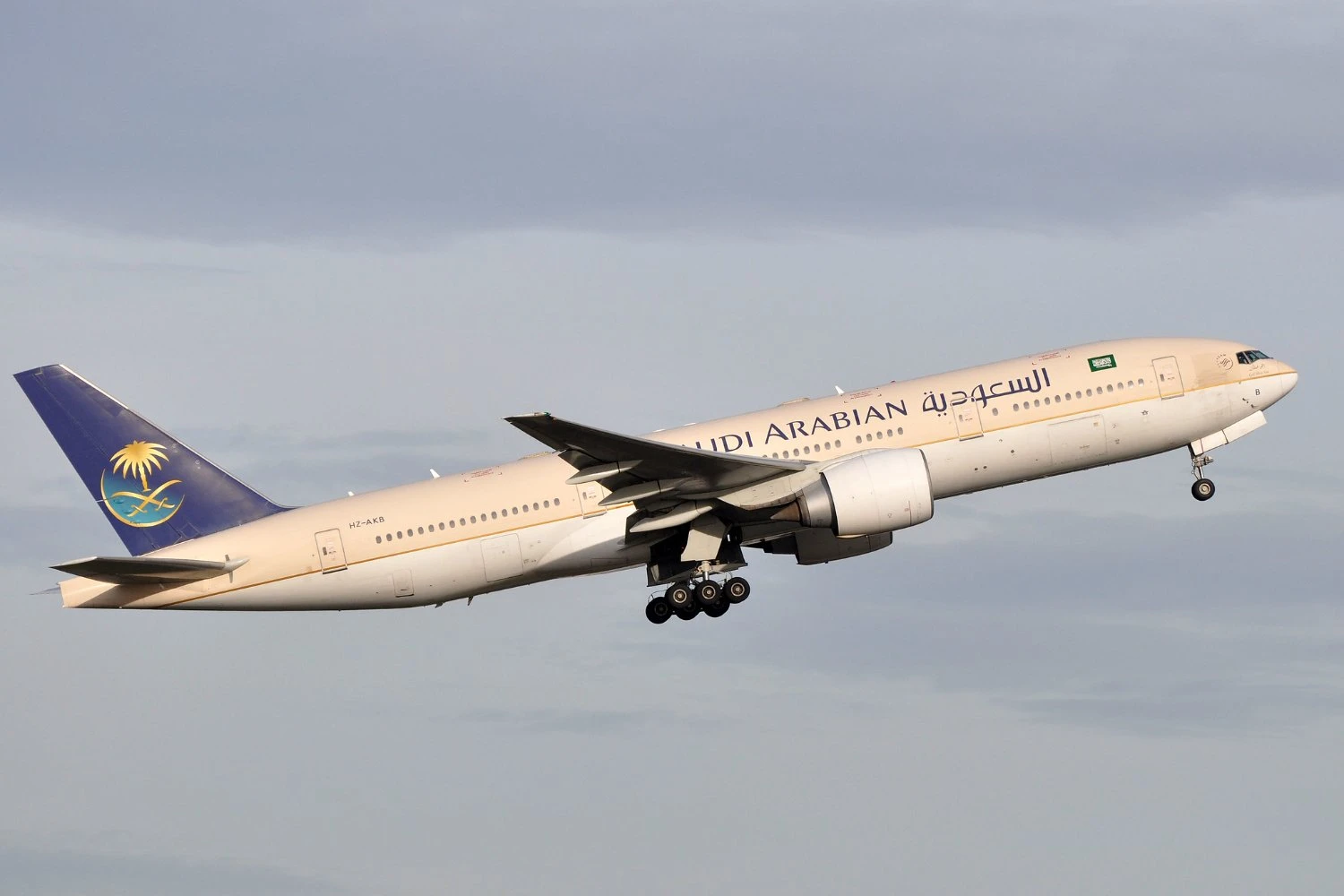 Former Saudia Boeing 777-200 HZ-AKB | AIRLINES470