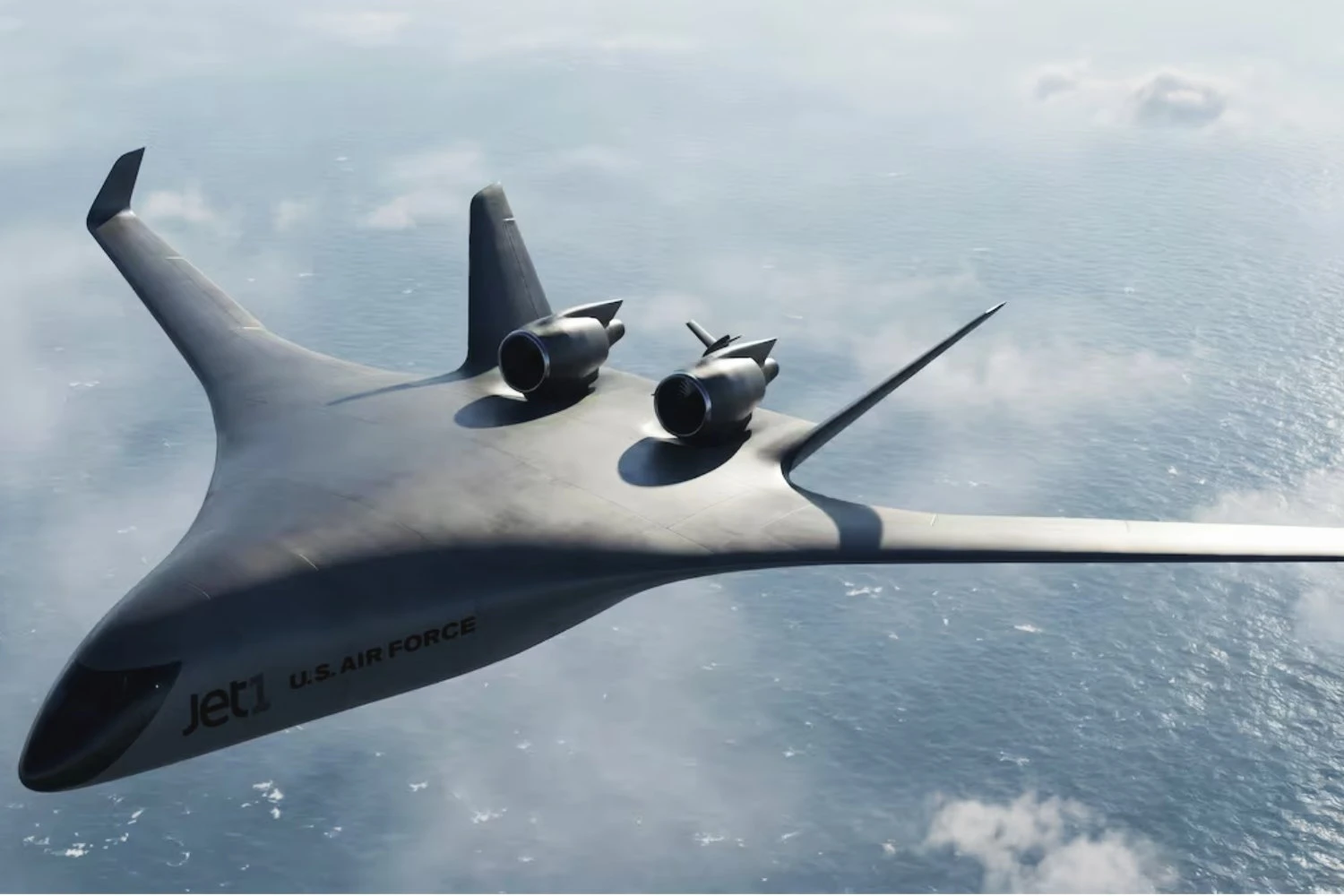 Jet1, the blended wing-body configuration demonstrator for the U.S. Air Force