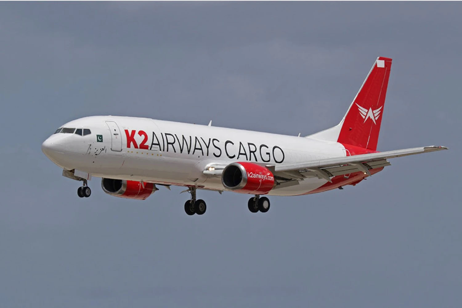 K2 Airways sole Boeing 737-400F | K2