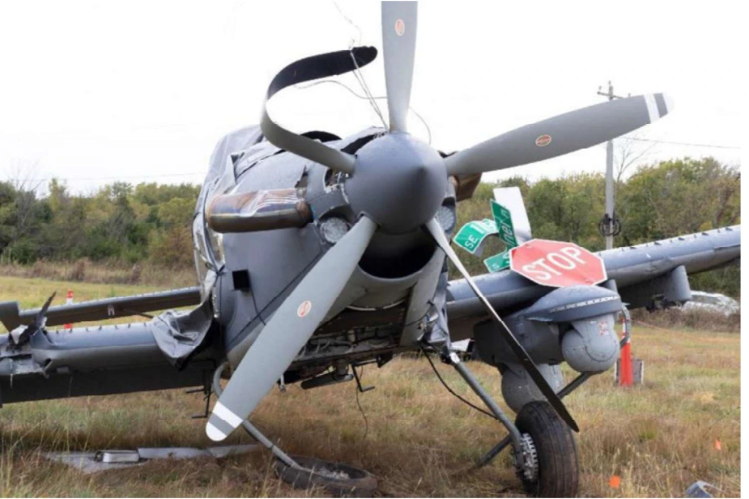 OA-1K that crashed in 2025 | USAF