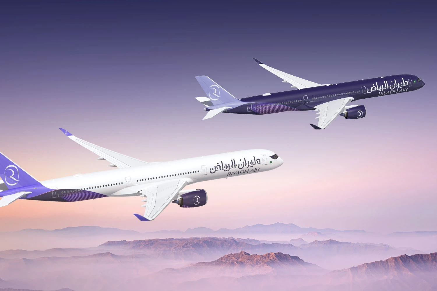 Riyahd Air Airbus A350s