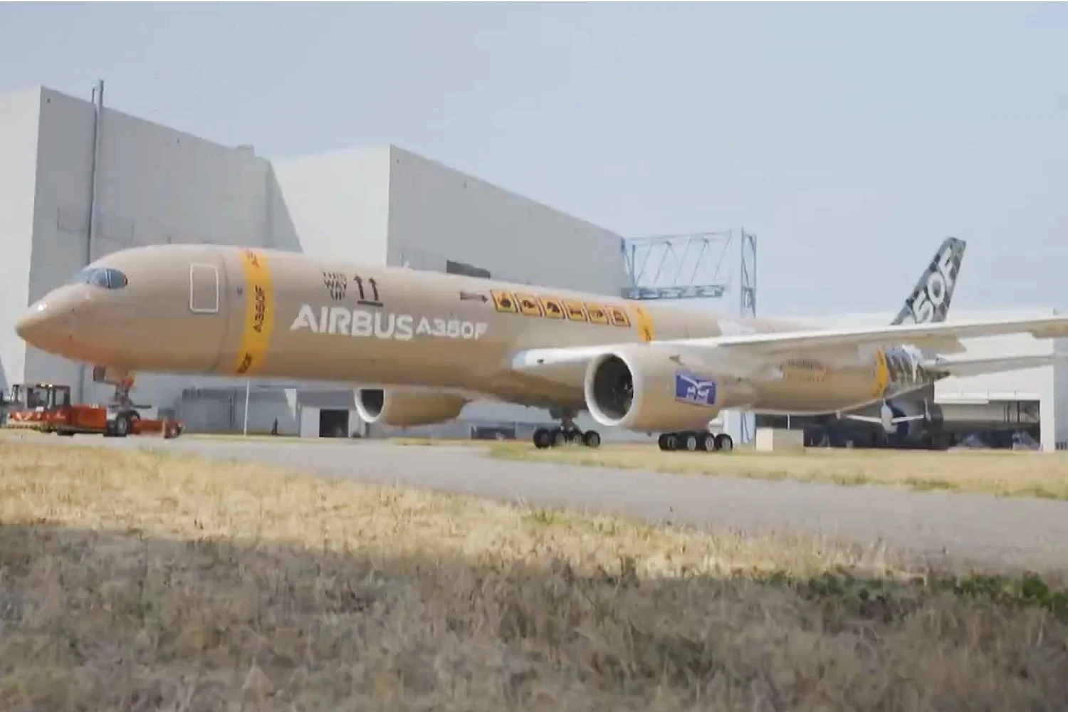 First A350F emerges | AIRBUS