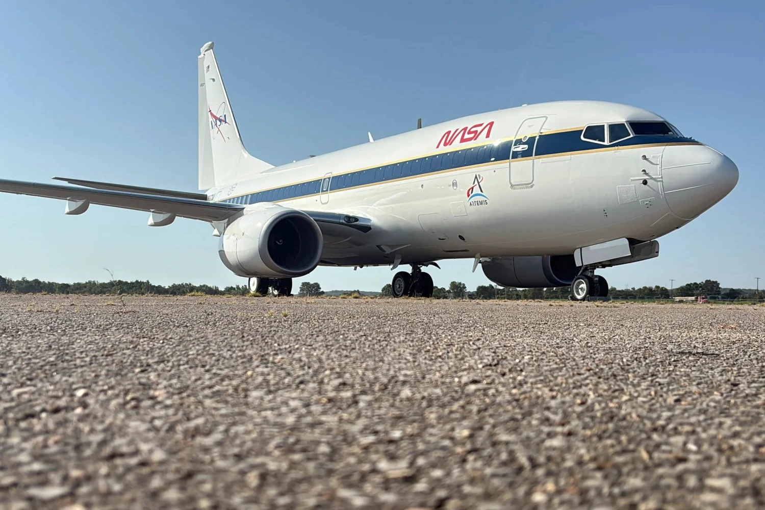 Former USAF Boeing 737, now with NASA as the "Vomit Comet" | NASA