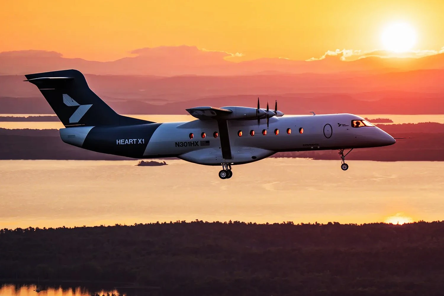 Maiden flight of Heart's X1 demonstrator | HEART AEROSPACE