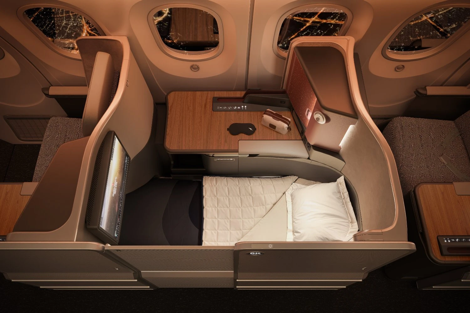 Qantas 787 Business suite