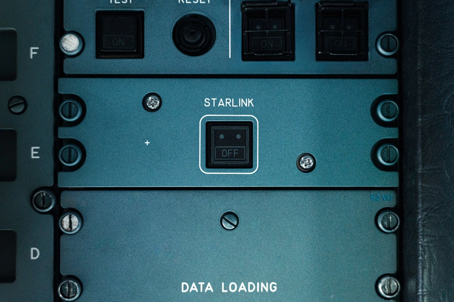 Starlink technology on a Lufthansa Airbus A320neo