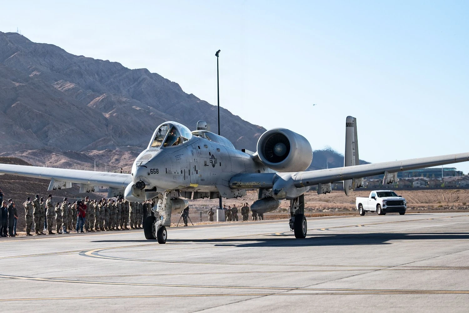 A-10 Thunderbolt bids farewell to Nellis Air Force Base | USAF