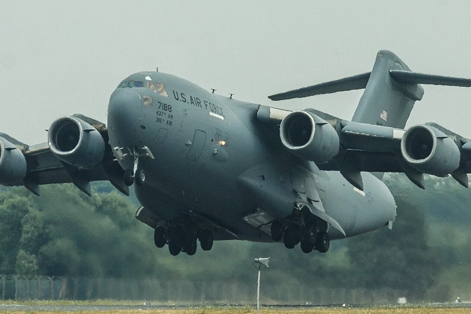 C-17A Globemaster III at Fairford